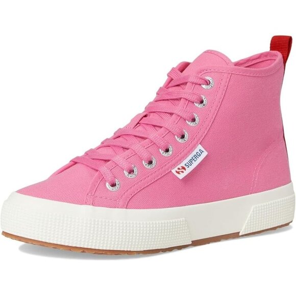 Superga 2750 Unisex Women's Size 7 Navy Pink Fuchsia S000010-906 🔥👟 - Picture 3 of 7
